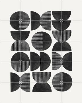 'Midcentury Geometric' by The Miuus Studio