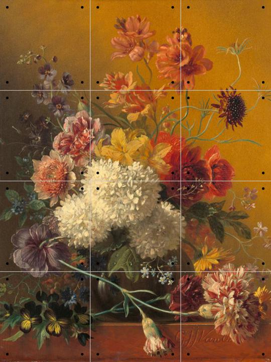 Stilleben mit Blumen, von Jan van Os & Rijksmuseum - IXXI