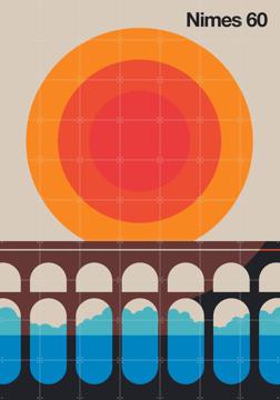 Nimes 60 By Bo Lundberg | Wall Art & Art Prints | IXXI 2