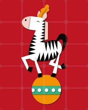 'Circus Zebra' by Jetske Kox
