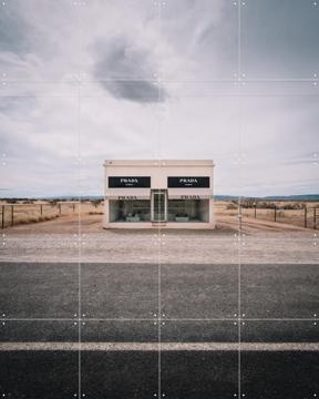 'Prada Marfa' von Tristan Zhou
