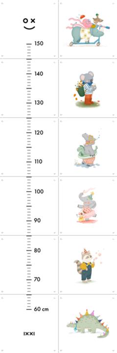 Festive Animals Growth Chart