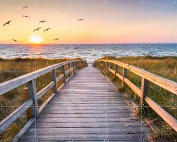'Panoramic Baltic Sea' van Jan Becke