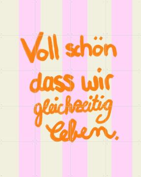 'Voll Schön Rose Stripes' by Hej.Ibiza