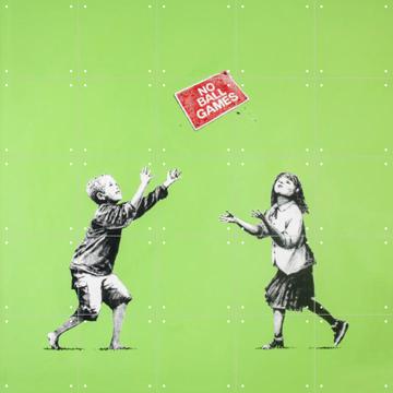 IXXI - No Ball Games by Banksy 