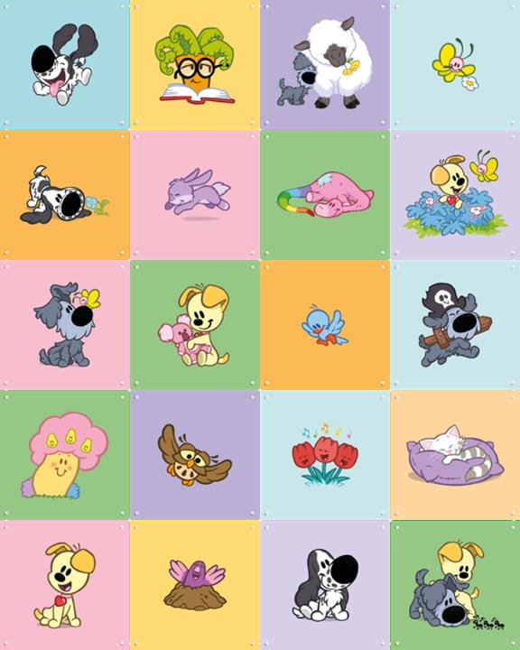 Woezel & Pip Color Collage Box