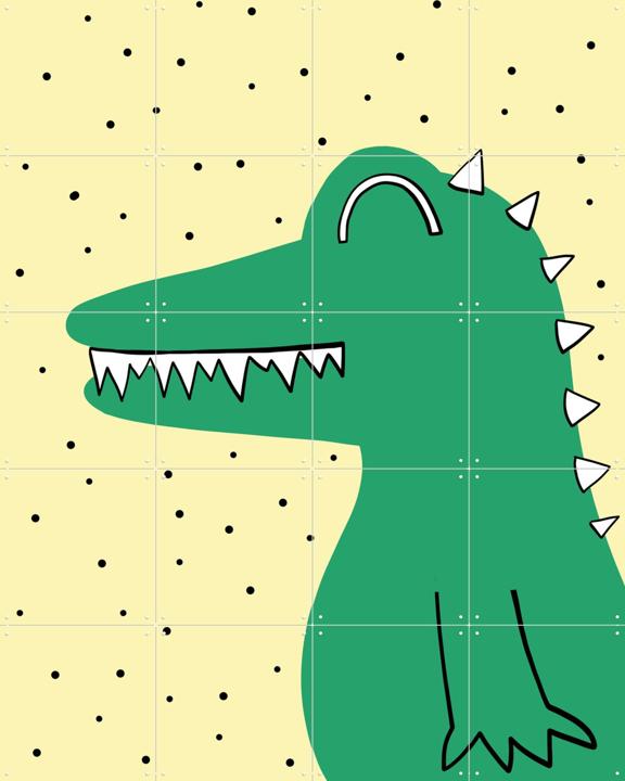 Yellow and Crocodile