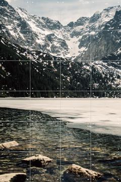 'Winter Mountain Lake' van Pati Photography
