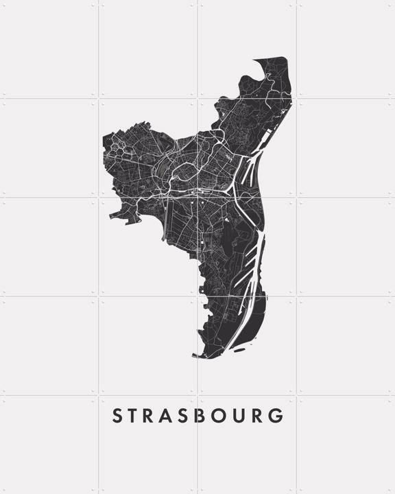 Strasbourg City Map