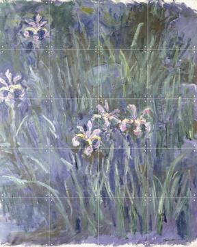 'Iris' von Claude Monet & Bridgeman Images