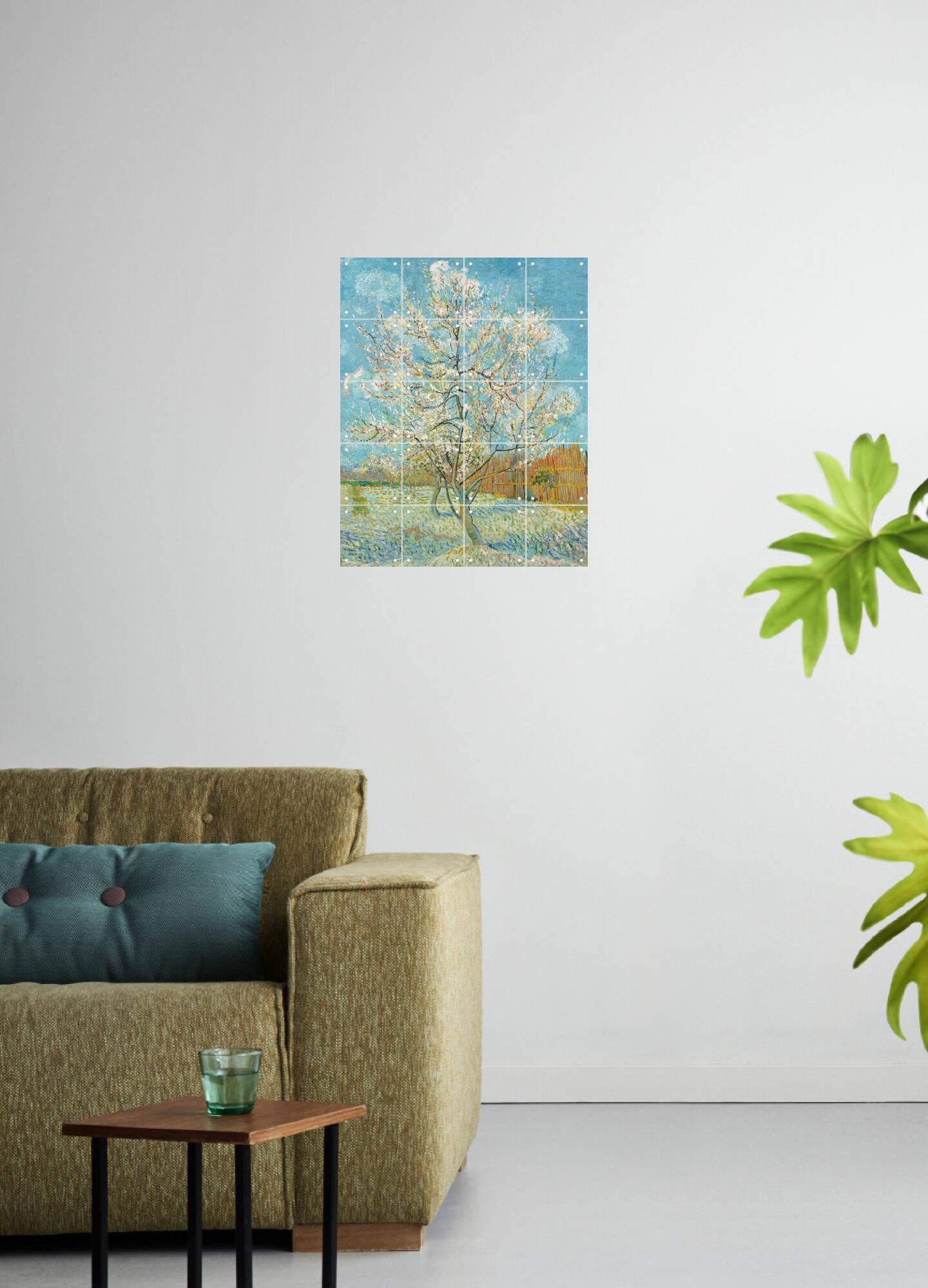 The Pink Peach Tree (1888) By Vincent van Gogh (1853 - 1890