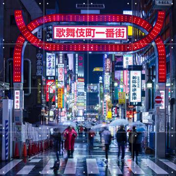 'Kabukicho Nightlife District - Tokyo' van Jan Becke