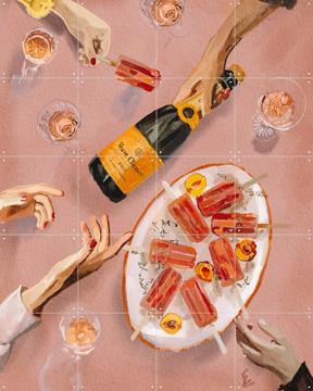 'Champagne and Icecreams' by Ekaterina Zagorska