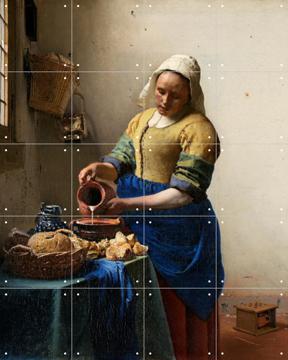 IXXI - The Milkmaid by Johannes Vermeer & Rijksmuseum