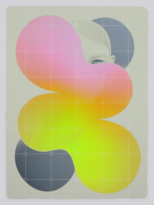 Neonpastel Portret - Mira