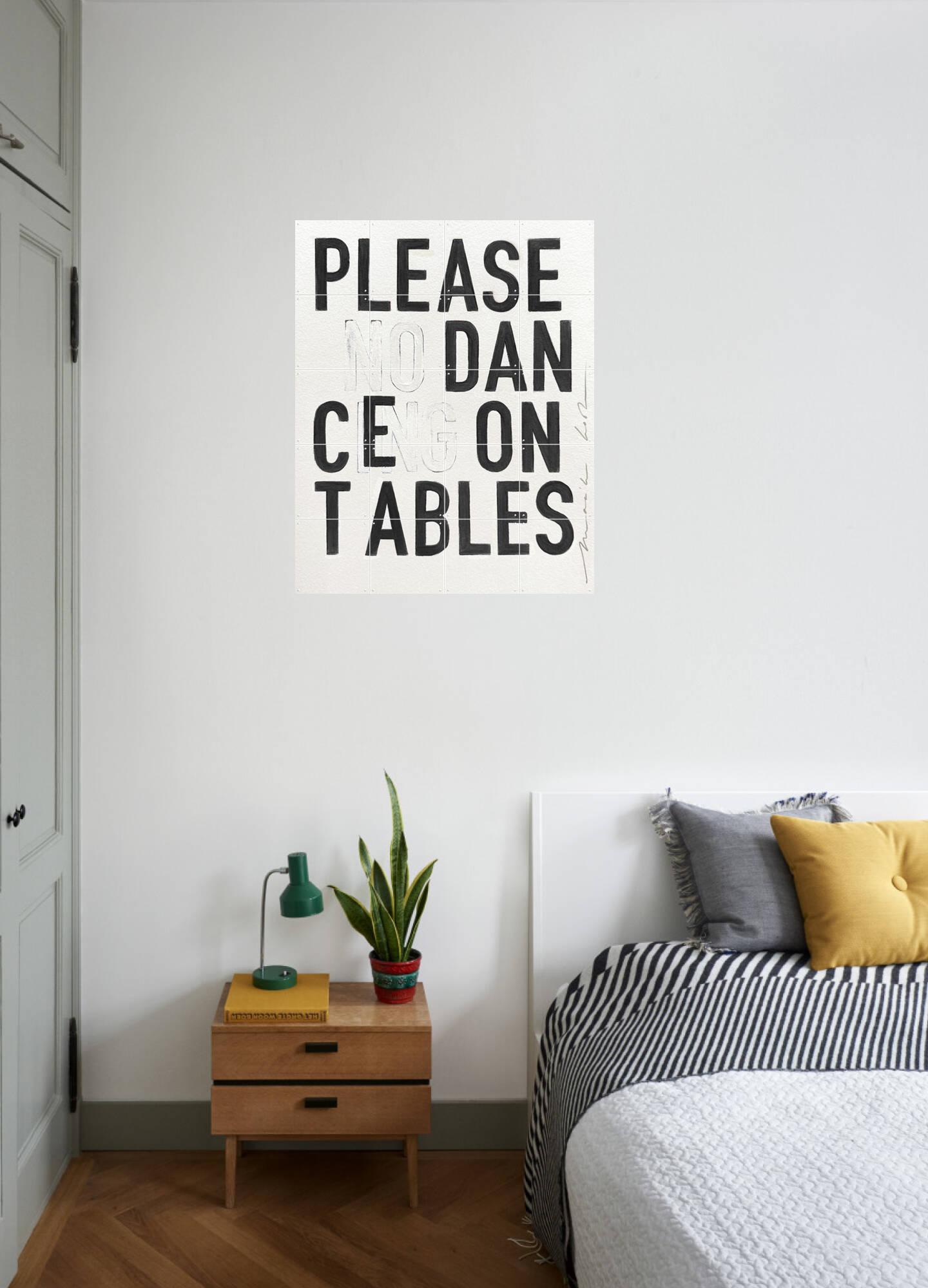 Dance - black, door Maaike Koster & My Deer Art Shop - IXXI