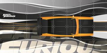 'Linear Velocity orange' par The Fast and the Furious  & Universal Pictures