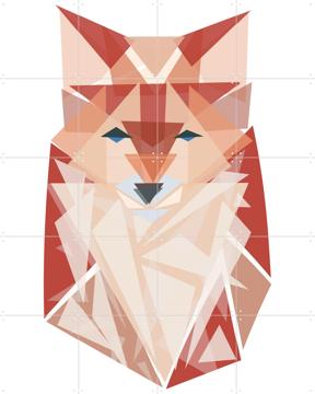 'Polygon Fox' van BAINAI