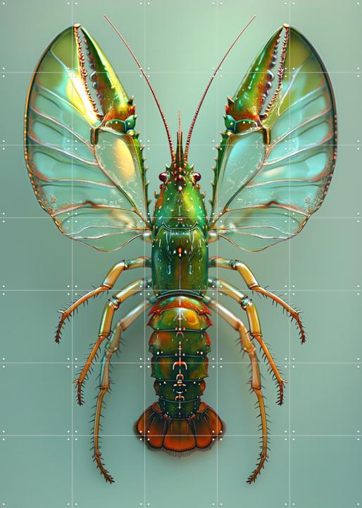 Green Butterfly Lobster
