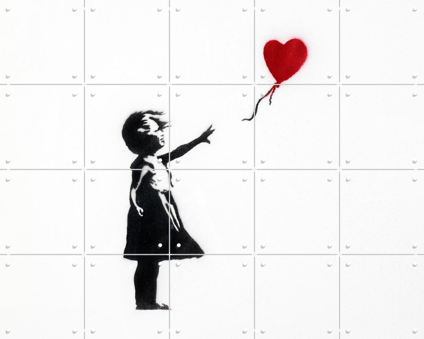 Girl with balloon By Banksy | Wall Art & Art Prints | IXXI
