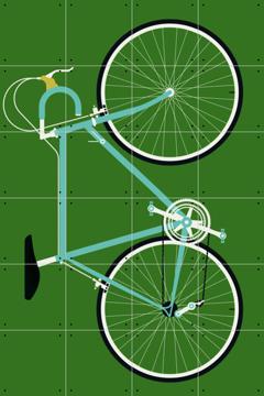 IXXI - Racing Bike Blue by Bo Lundberg 