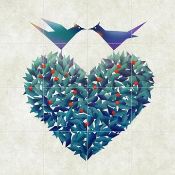 'Love Birds' van Angelo Cerantola