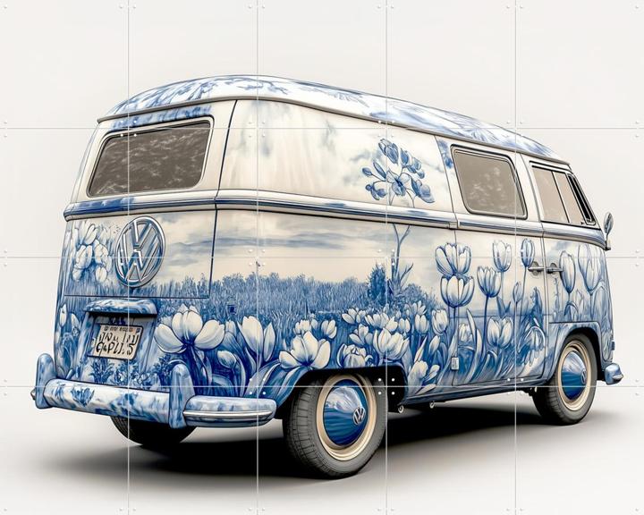 Delfts Blauwe VW Bus 4