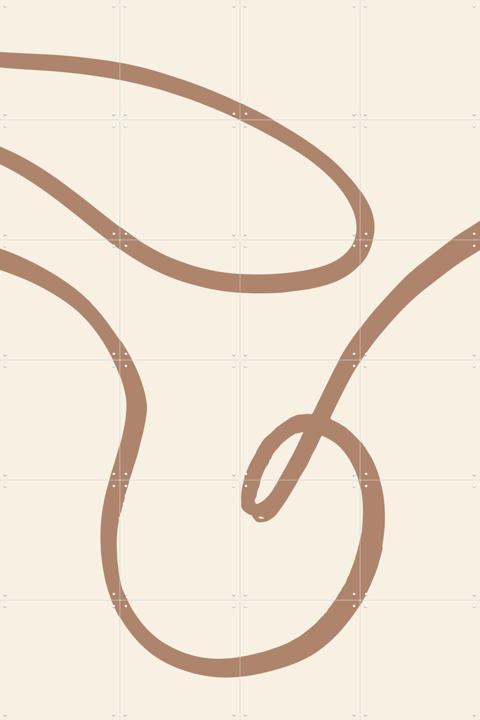 Abstract Lines Mocha 3