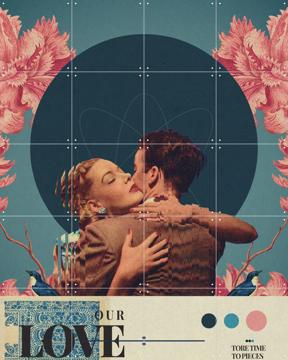 'Our Love tore Time to Pieces' by Frank Moth