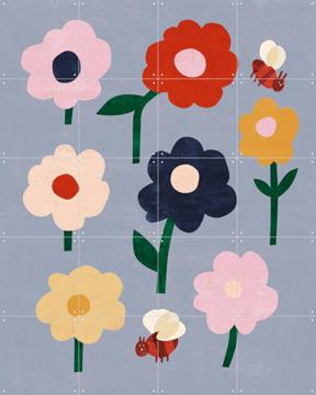 'Flowers & Bees' van Lotte Dirks