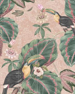 'Tropical Jungle Toucans' by Bloomery Decor