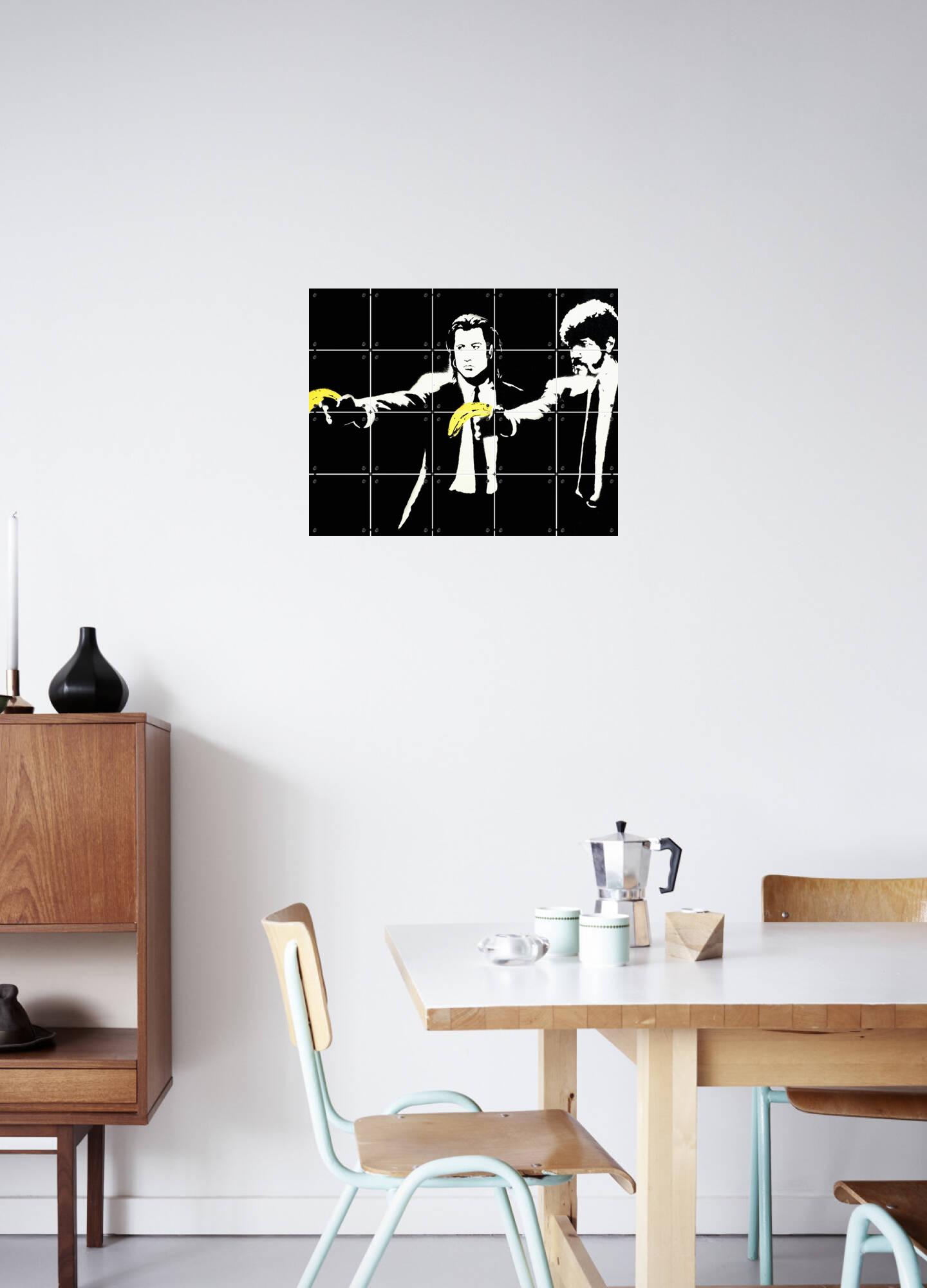 Pulp fiction, by Banksy - IXXI