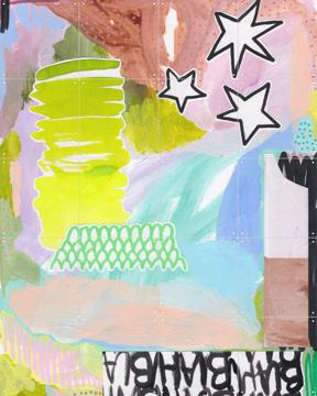 'Starry Scribbles' by Henriette Visscher