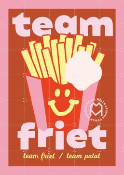 'Team Friet' by Mella Mella