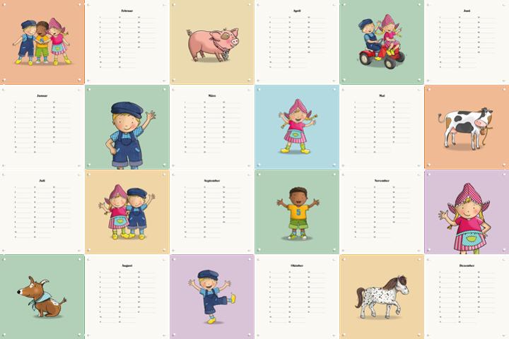 Fien & Teun Calendar