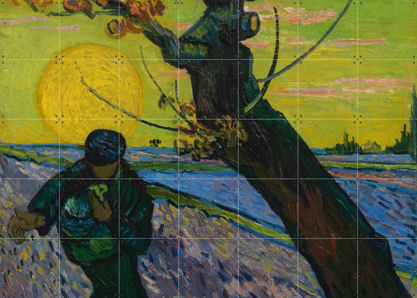アート・デザイン・音楽 Van Gogh tekenaar: de meesterwerken De zaaier (1888) Door Vincent van Gogh (1853 - 1890