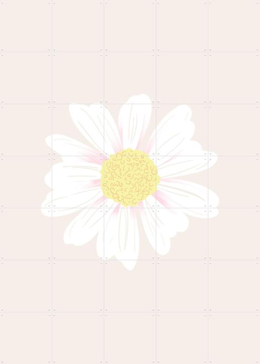 Daisy Blossom Beige