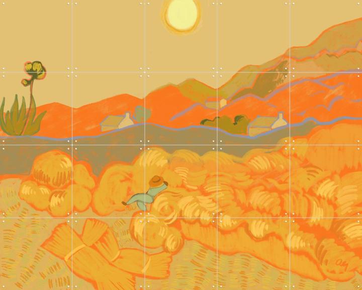 Wheatfield with a Sleeper