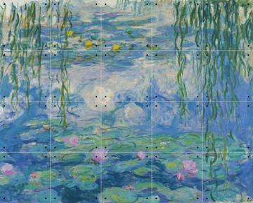 'Waterlilies' van Claude Monet & Bridgeman Images
