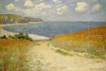 IXXI - Path in the Wheat - Pourville door Claude Monet & Bridgeman Images