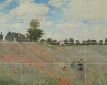 'Wild Poppies - Argenteuil' von Claude Monet & Bridgeman Images