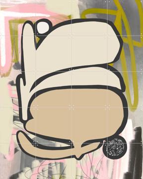 'Bold Leaves II' by Bohomadic Studio