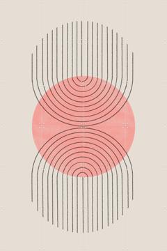 'Perfect Point Peach' van The Miuus Studio