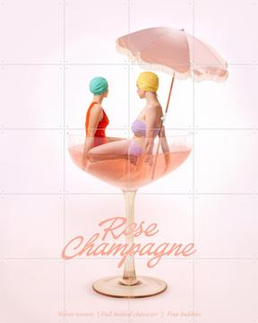 'Rose Champagne' by Paul Fuentes