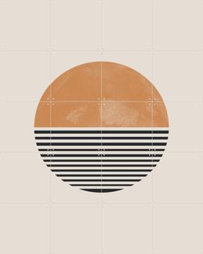 'Striped Horizon' van The Miuus Studio