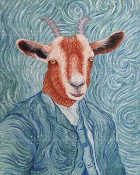 IXXI - Van Goat by Julia Kostyuk & Van Gogh 21st Century