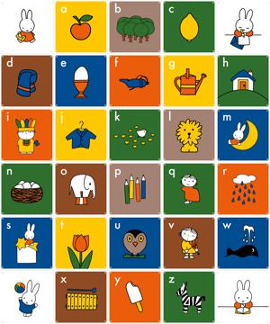 'Miffy ABC Collage Box' by Miffy