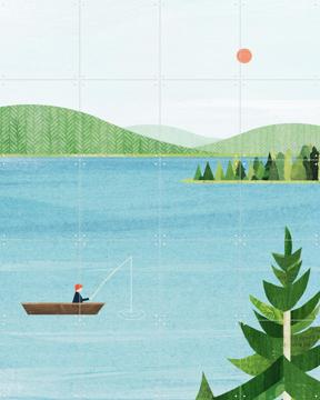 'On the Lake' by Henry Rivers