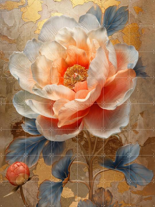 Orange Flower Gold