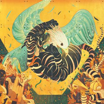 'Fans' by Victo Ngai